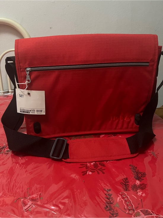 IKEA Other - Vintage Ikea 1999 Messenger Bag Red Shoulder Bag Laptop Travel/Work